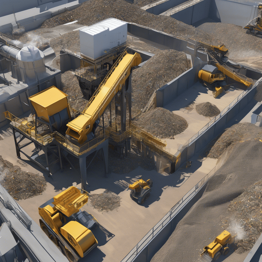 Cómo se reciclan los residuos de áridos en construcción